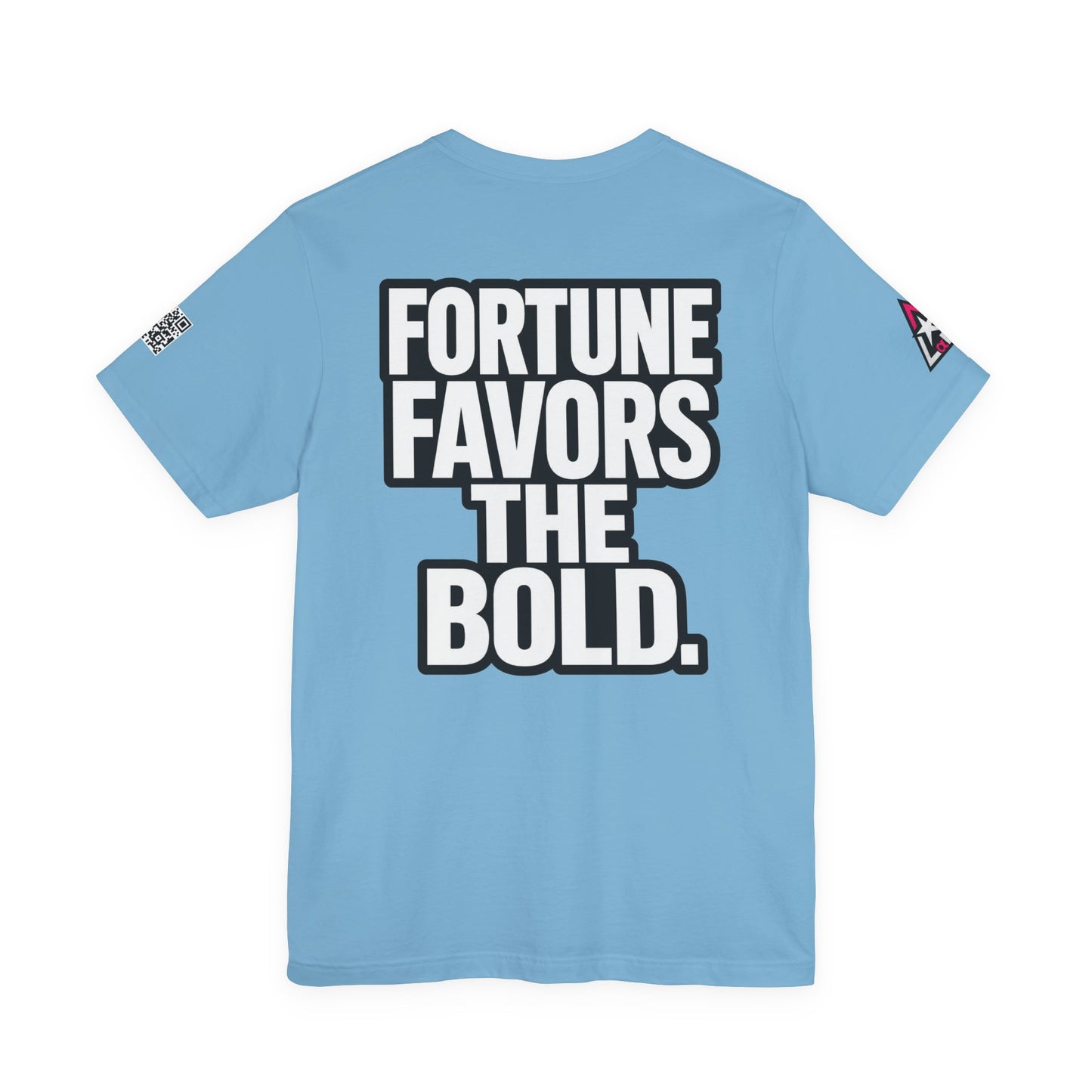 Fortune Favors the Bold – Motivational Streetwear Graphic Tee