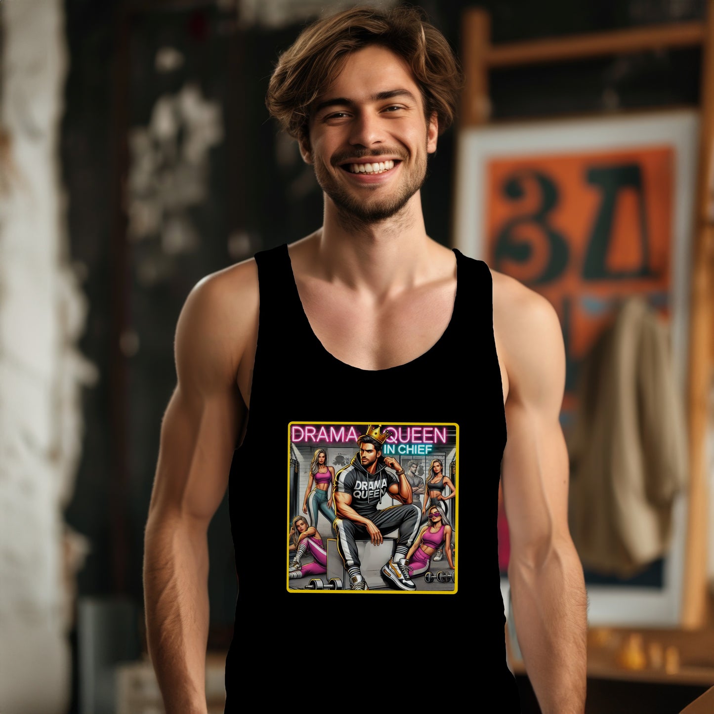 Drama Queen in Chief Graphic Tank Top product
