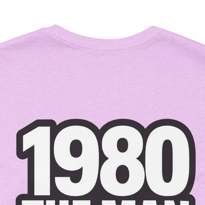 1980 The Man The Myth The Legend Graphic T-Shirt | 1980 Birthday Tee | Vintage Legend Shirt