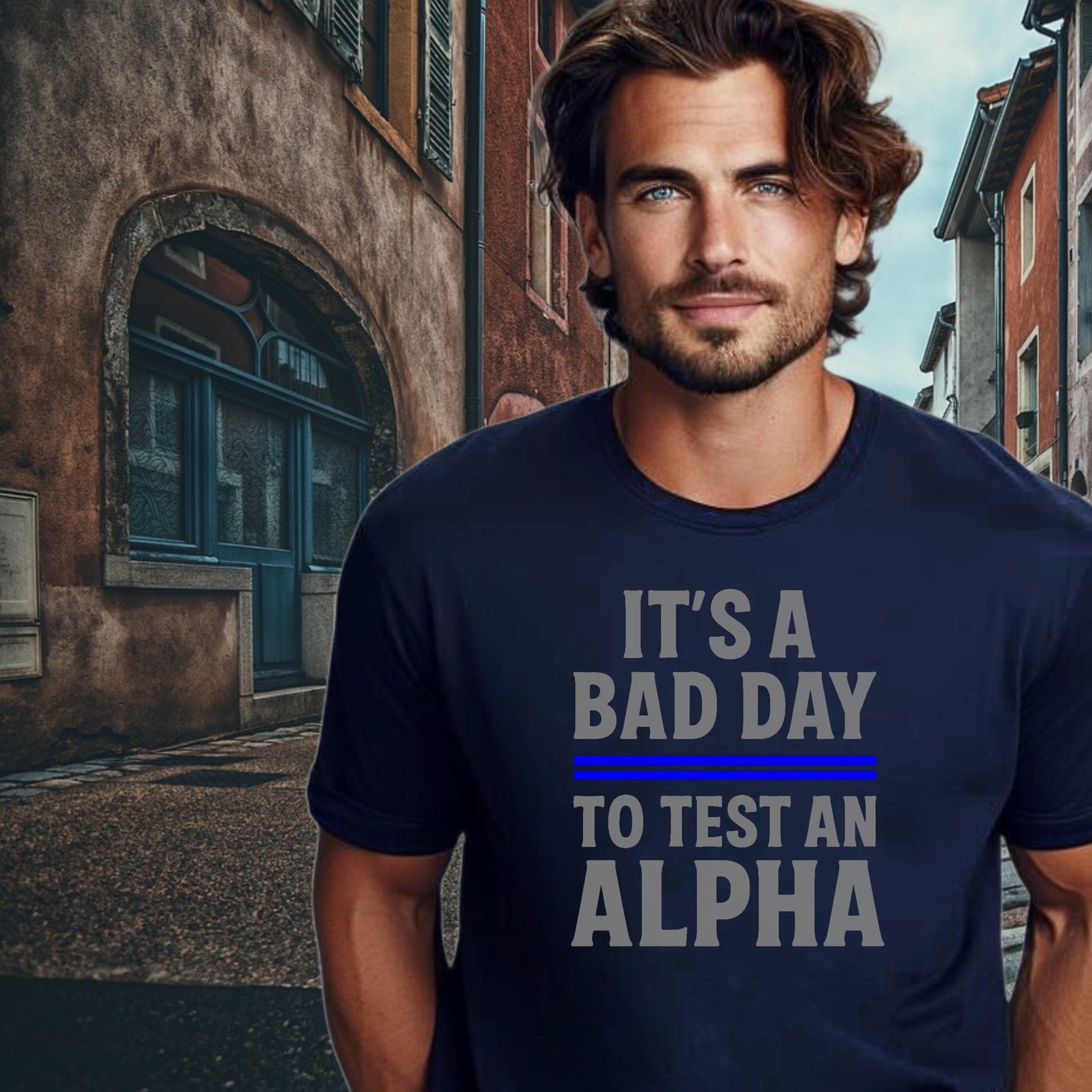 Bold Statement Alpha Test Graphic Tee
