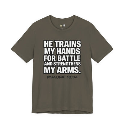 Battle-Ready Strength – Unisex Streetwear Graphic Tee