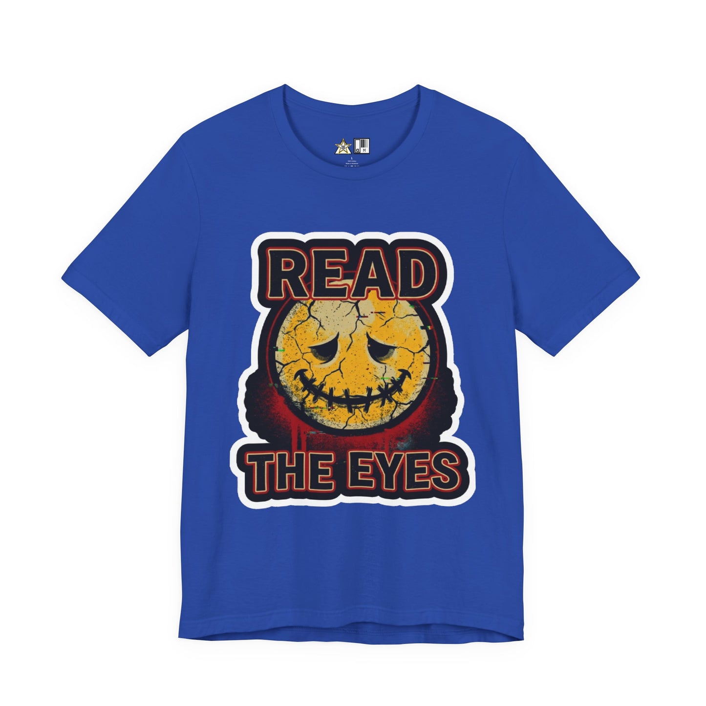 Read The Eyes unisex streetwear graphic tee