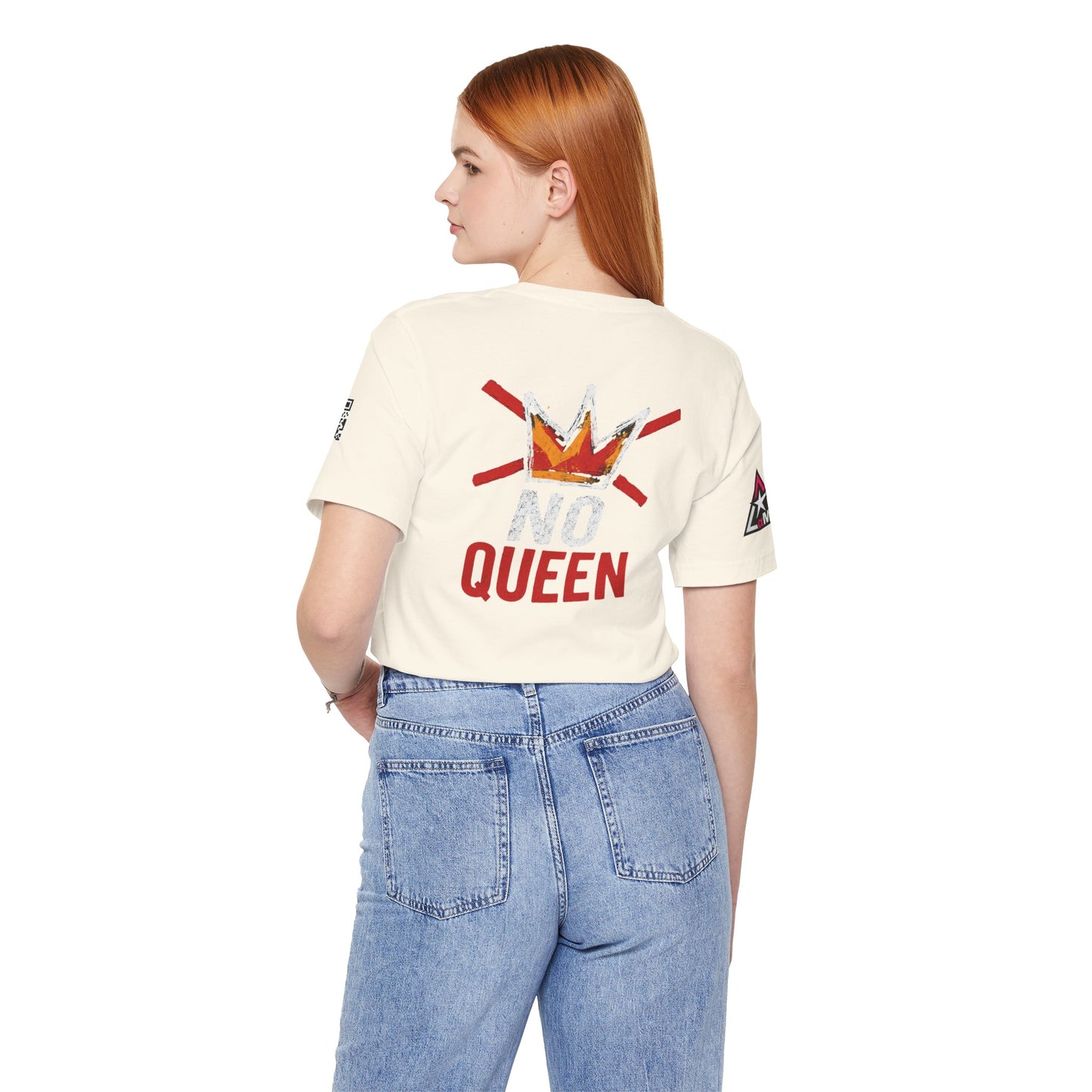 No Queen – Rebellious Crown Graphic Tee
