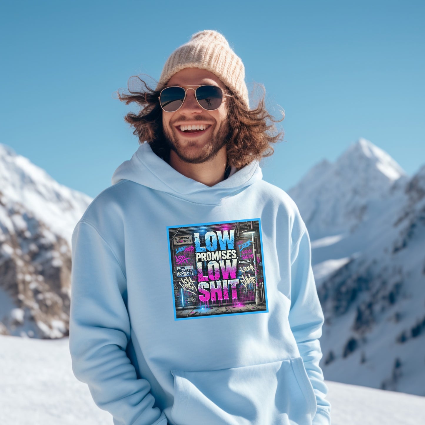 Low Promises Low Shit Colorful Hoodie product