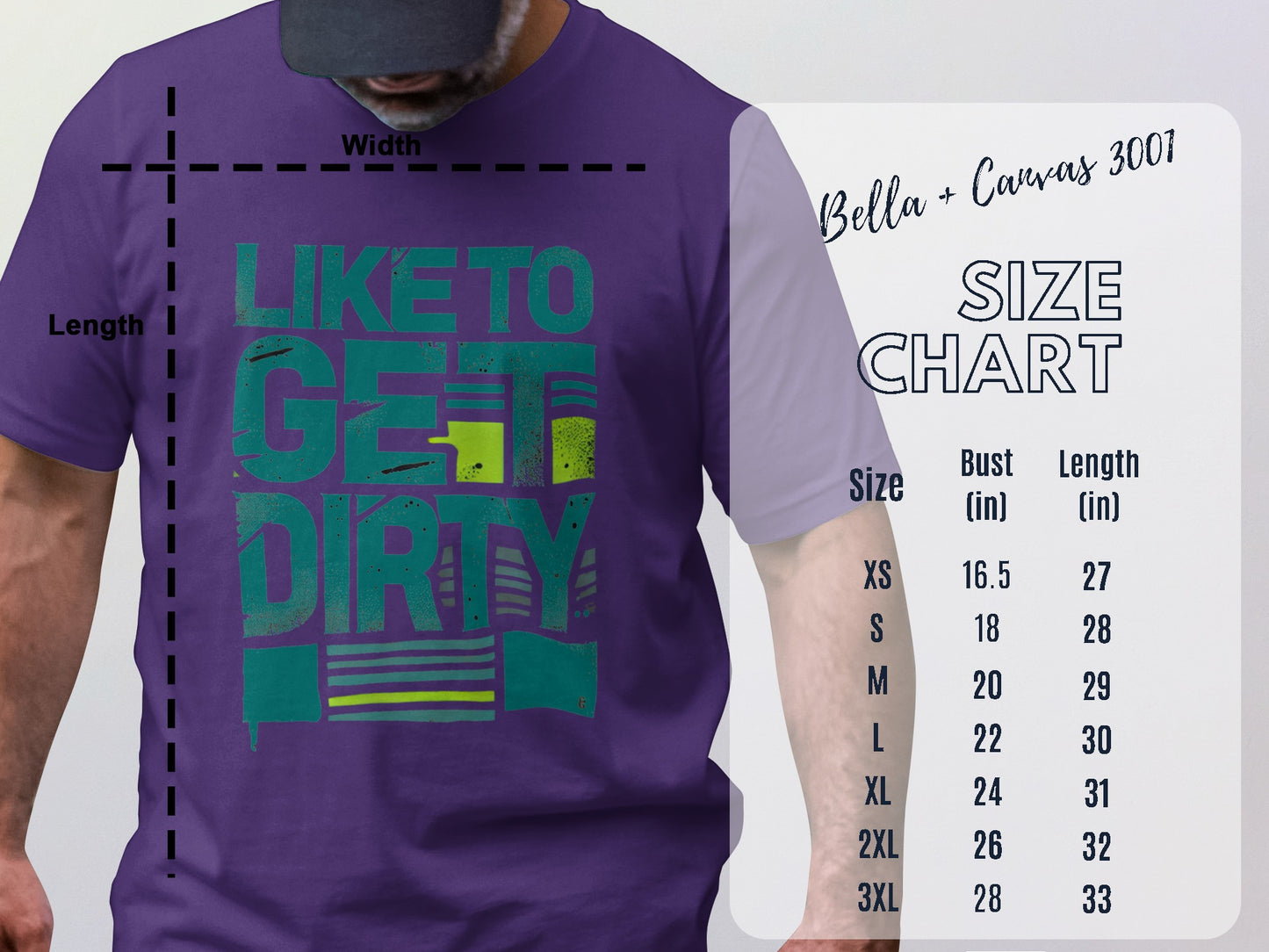 Like To Get Dirty Graphic Shirt product type