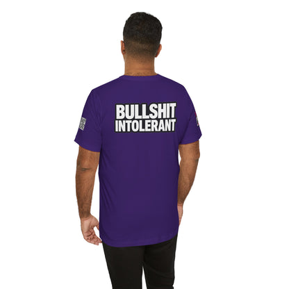 Bullshit Intolerant Graphic T-Shirt | Sarcastic No-BS Streetwear Tee