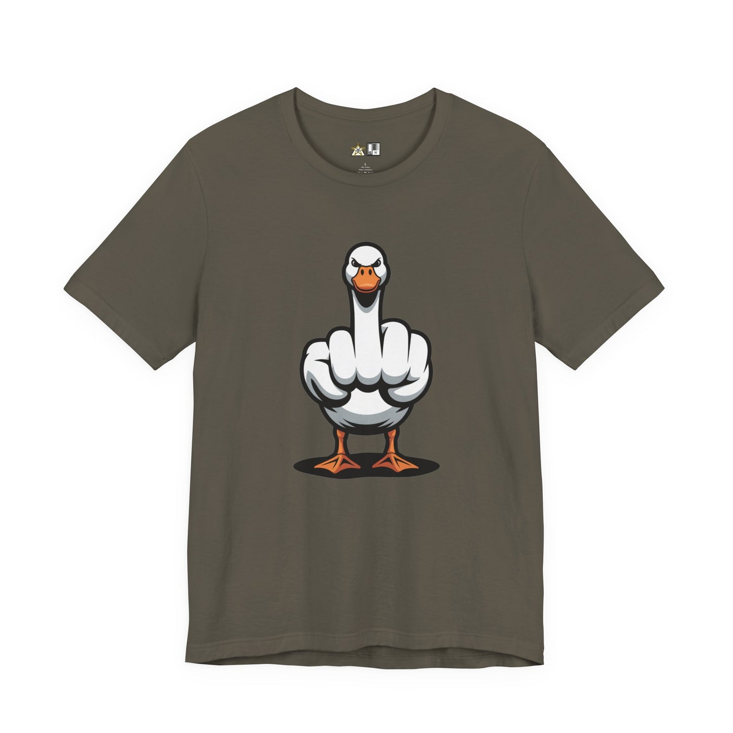 Unfiltered Goose Attitude Tee – Unisex Streetwear Graphic Tee