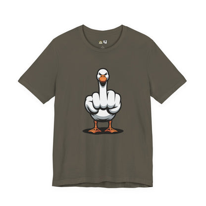 Unfiltered Goose Attitude Tee – Unisex Streetwear Graphic Tee