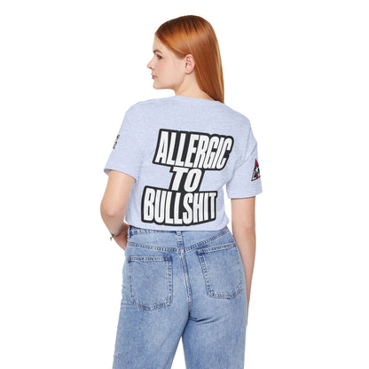 Allergic to Bullshit Graphic T-Shirt | Sarcastic Streetwear Tee  ALLERGIC TO BULLSHIT