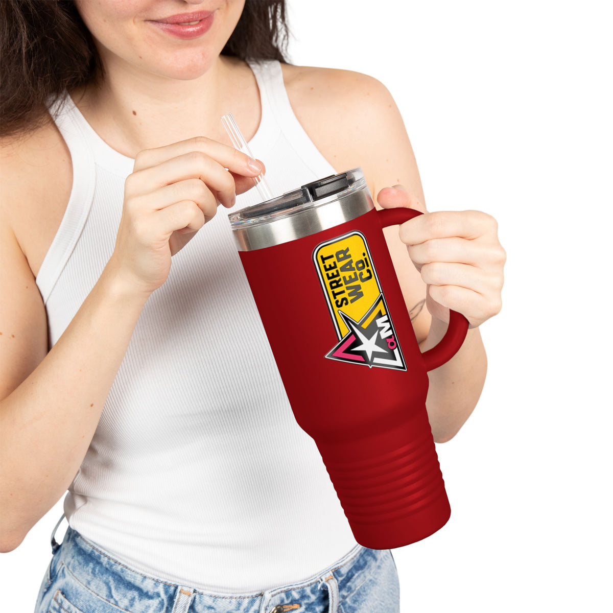 40oz Insulated Travel Mug, INSULATED TRAVEL MUG – FUEL YOUR GRIND. STAY UNSTOPPABLE.