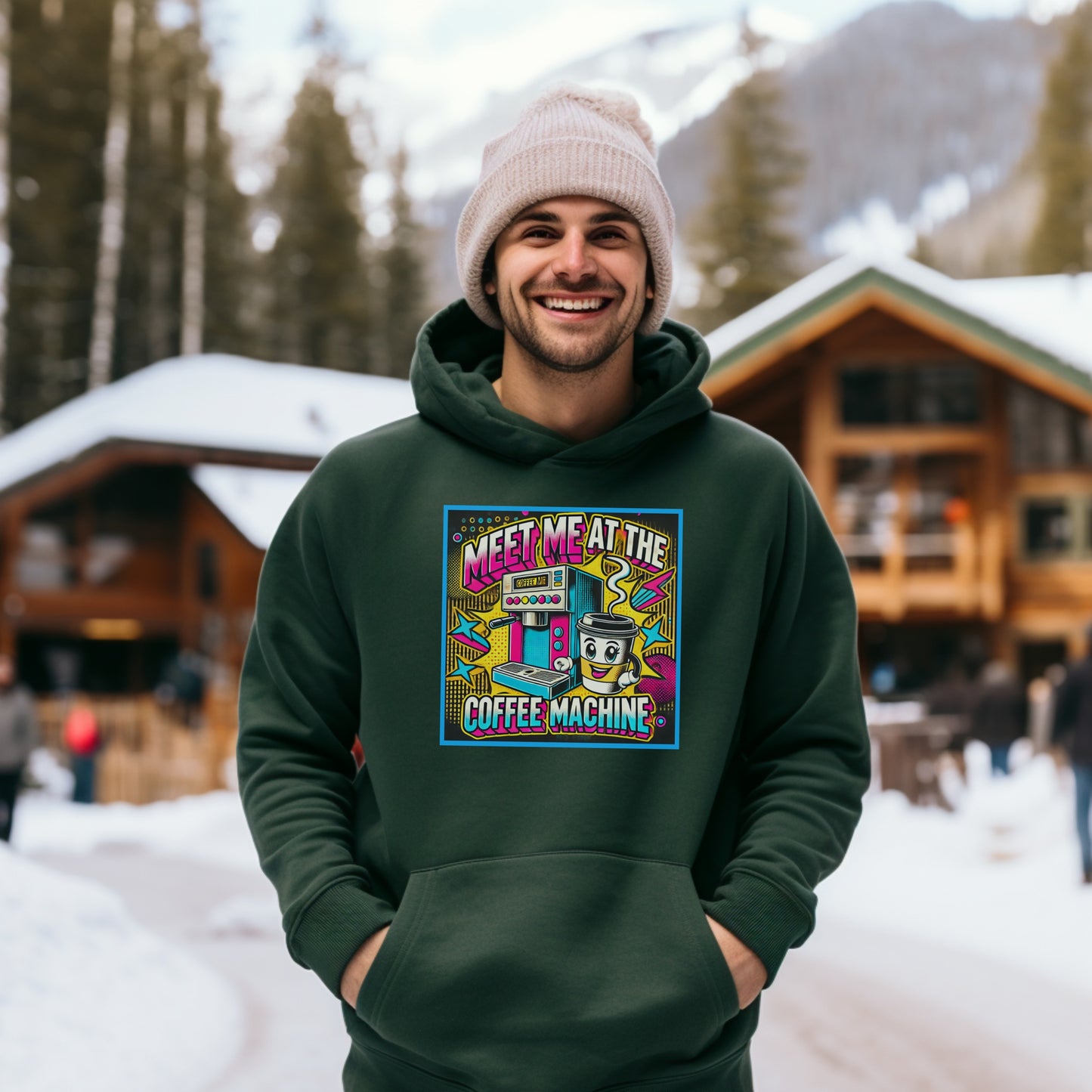 Meet Me At The Coffee Machine Hoodie product