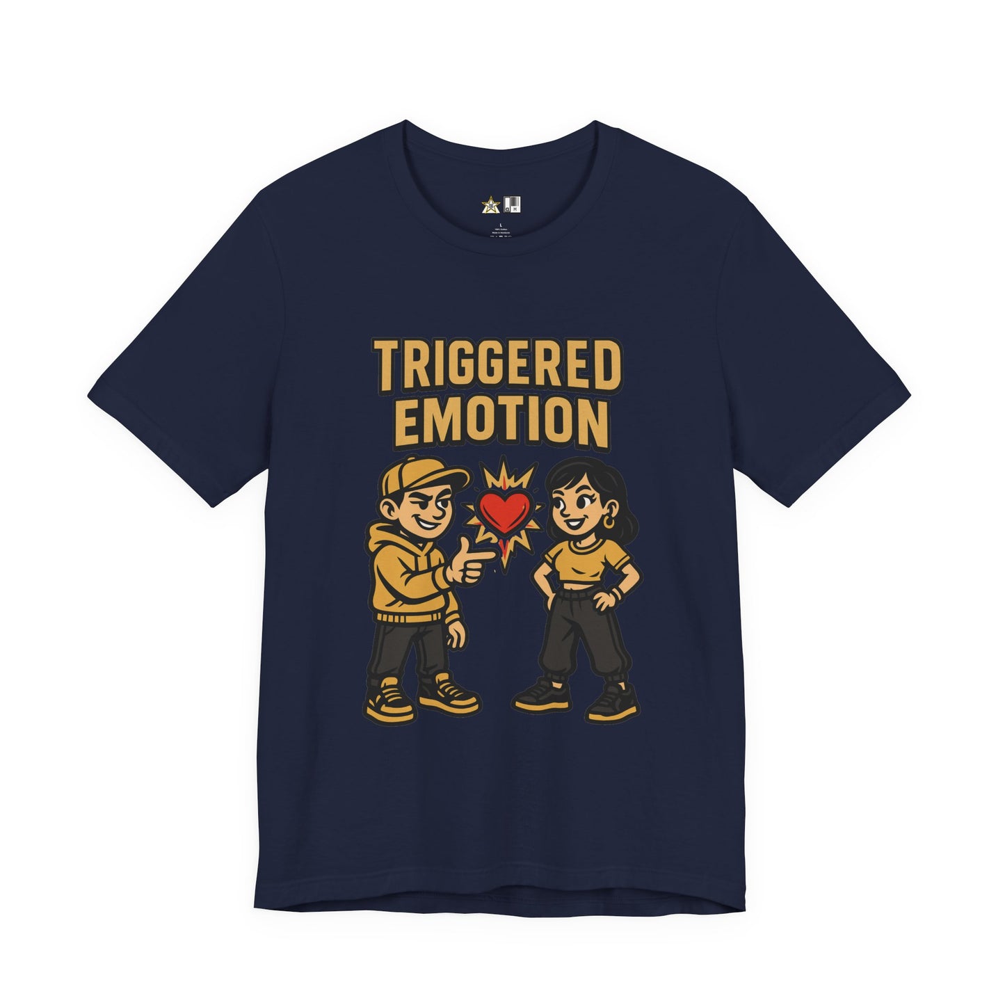 Triggered Emotion – Unisex Streetwear Graphic Tee