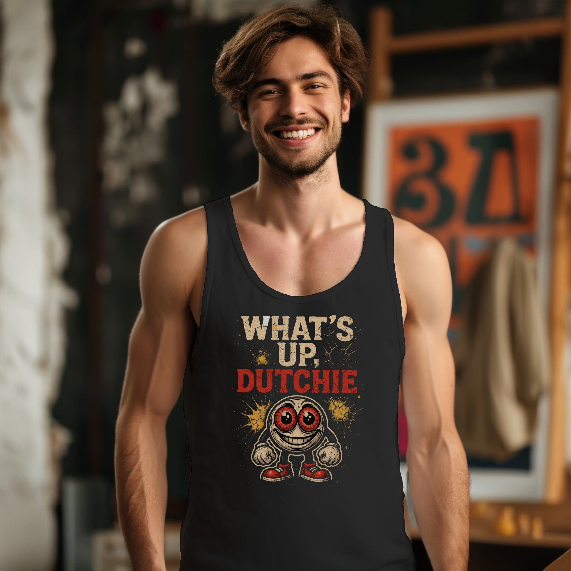 What's Up Dutchie Graphic Tank Top product type