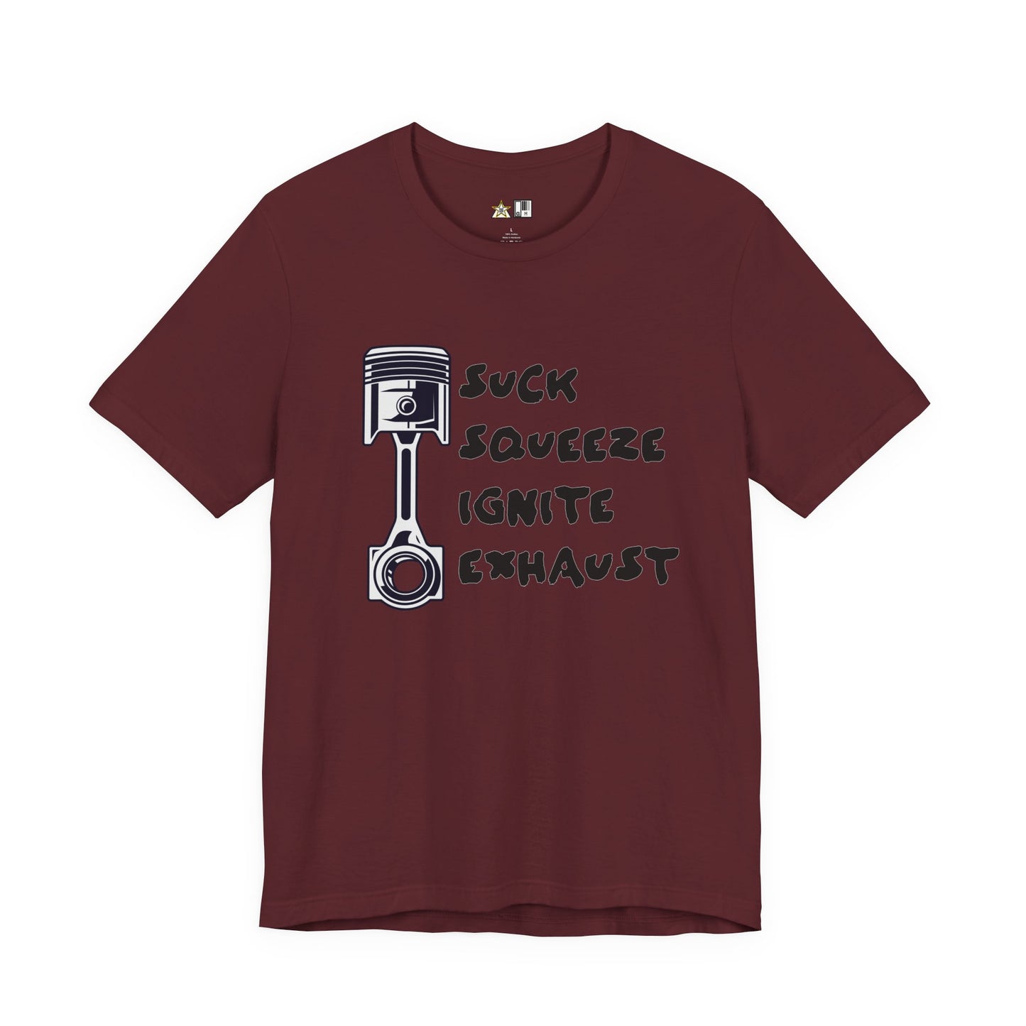 Suck Squeeze Ignite Exhaust Mindset – Unisex Streetwear Graphic Tee