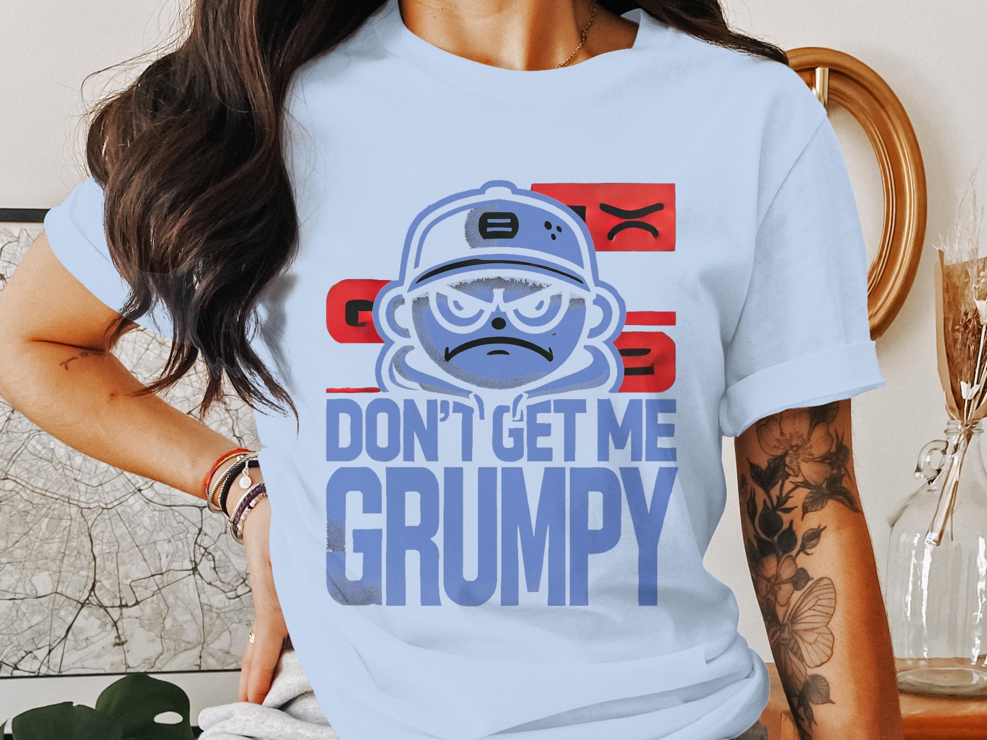 Don't Get Me Grumpy Graphic Unisex T-shirt product type