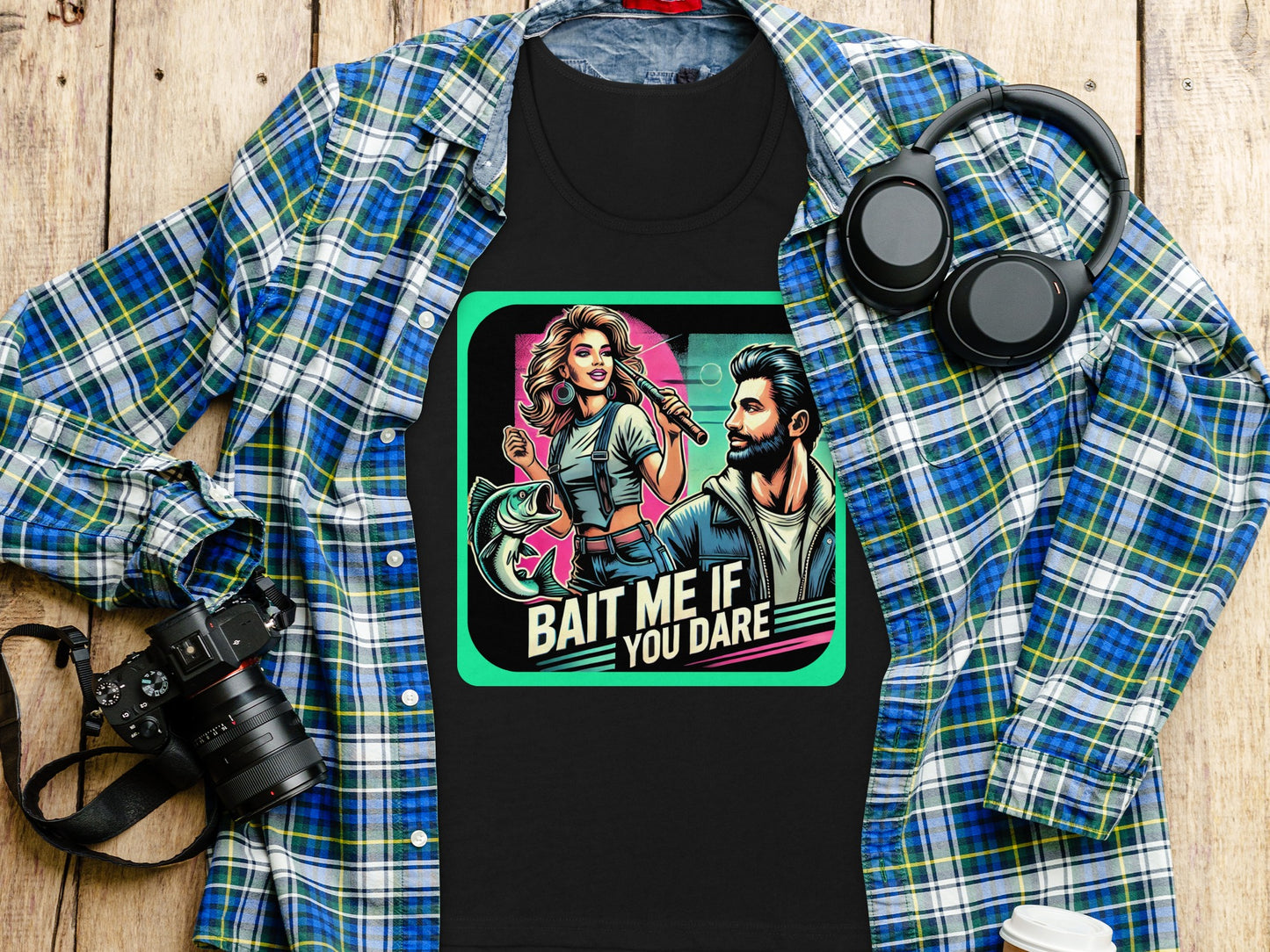 Bait Me If You Dare Graphic Print T shirt product type