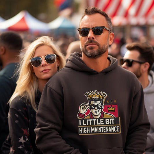 I Little Bit High Maintenance Hoodie product type