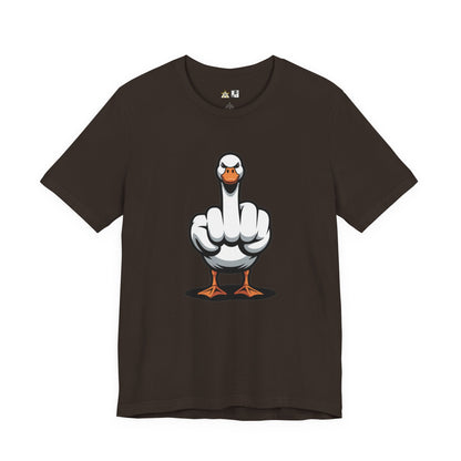 Unfiltered Goose Attitude Tee – Unisex Streetwear Graphic Tee