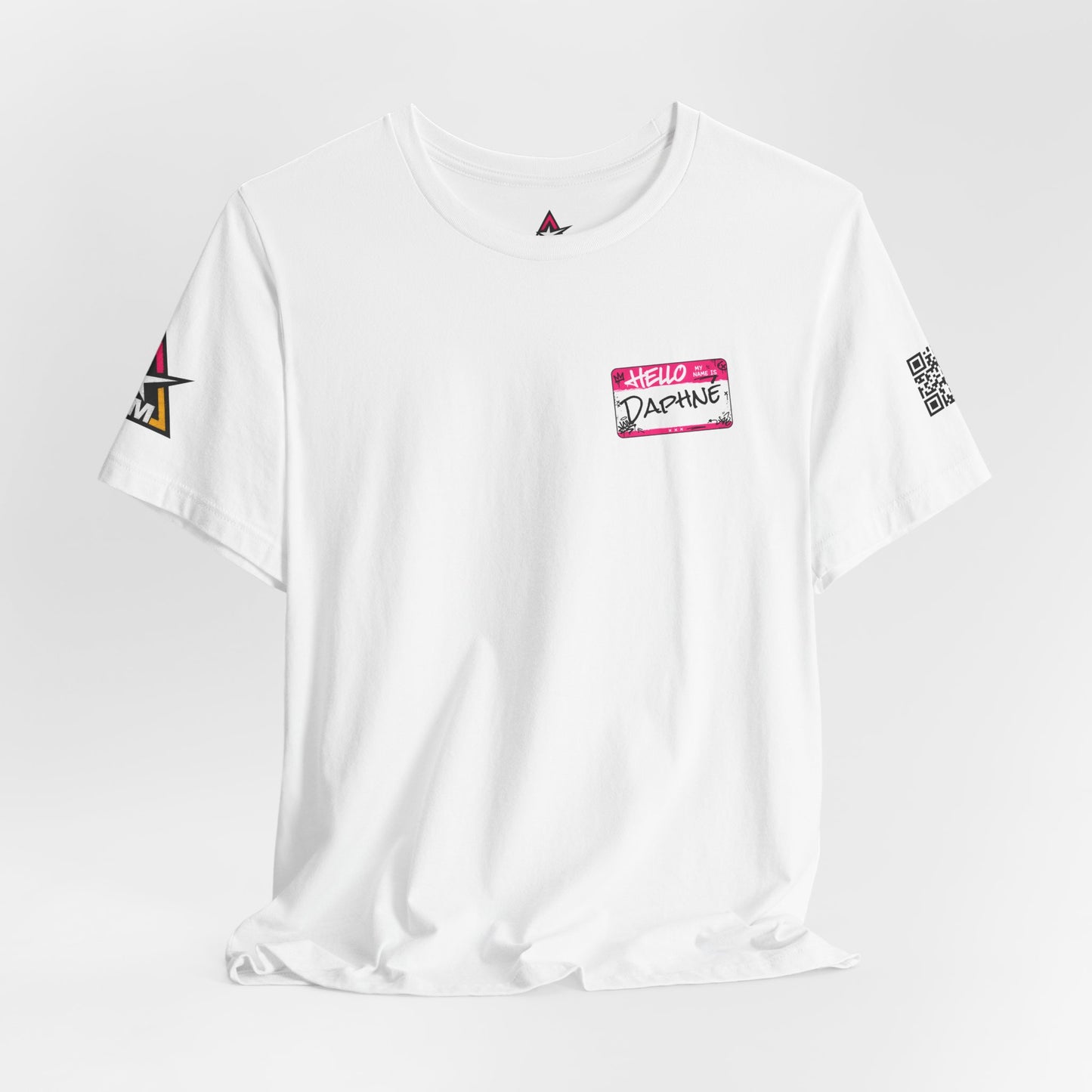 Custom Name Tag – Personalized Streetwear Graphic Tee