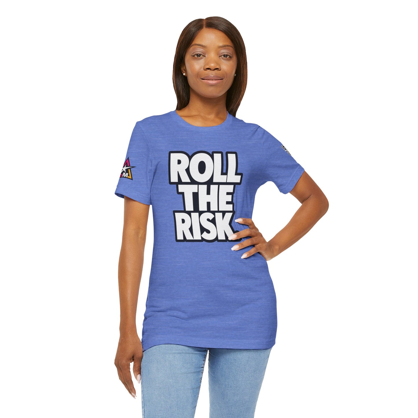 Roll the Risk – Bold Risk Taker Graphic Tee