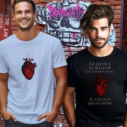 Le Coeur A Sa Raison Que La Raison Ignore Shirt