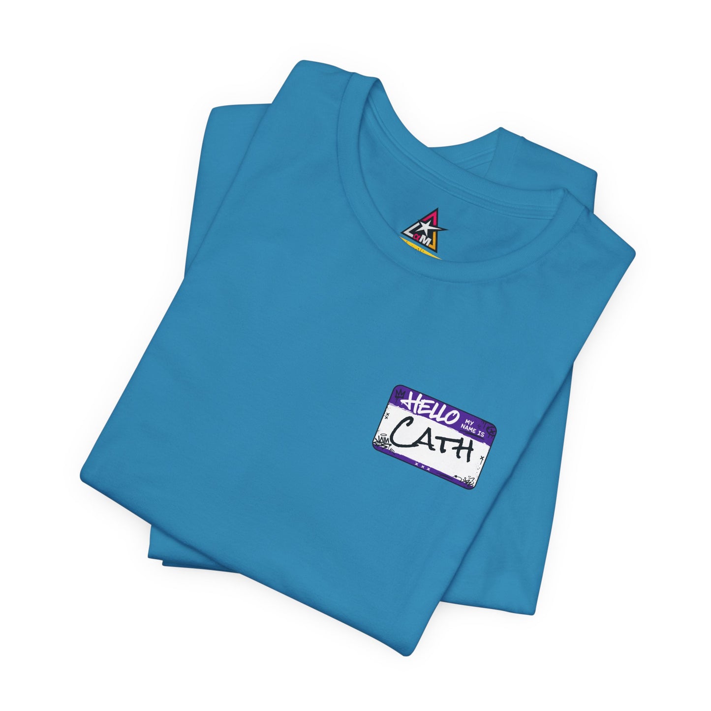 Custom Name Tag – Personalized Streetwear Graphic Tee