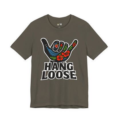 Hang Loose Authority – Unisex Bold Streetwear Graphic Tee