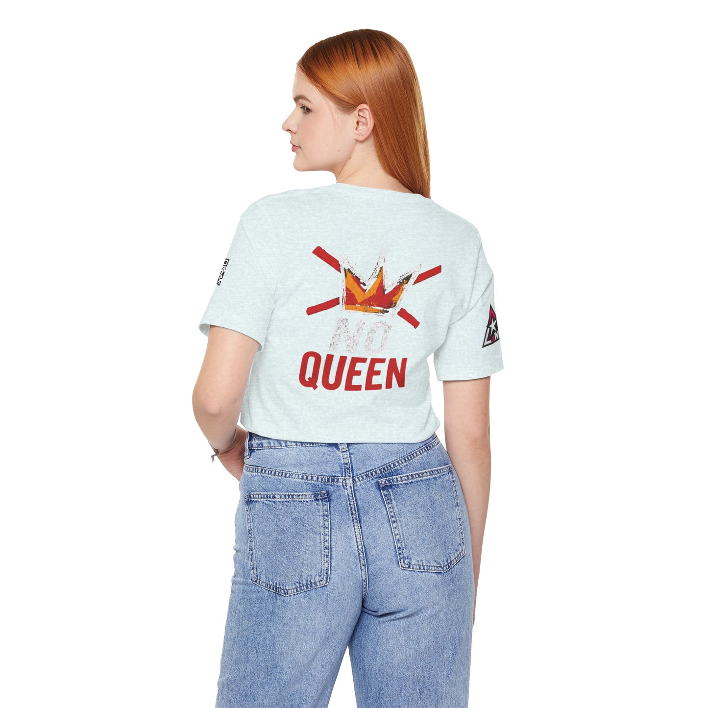 No Queen – Rebellious Crown Graphic Tee