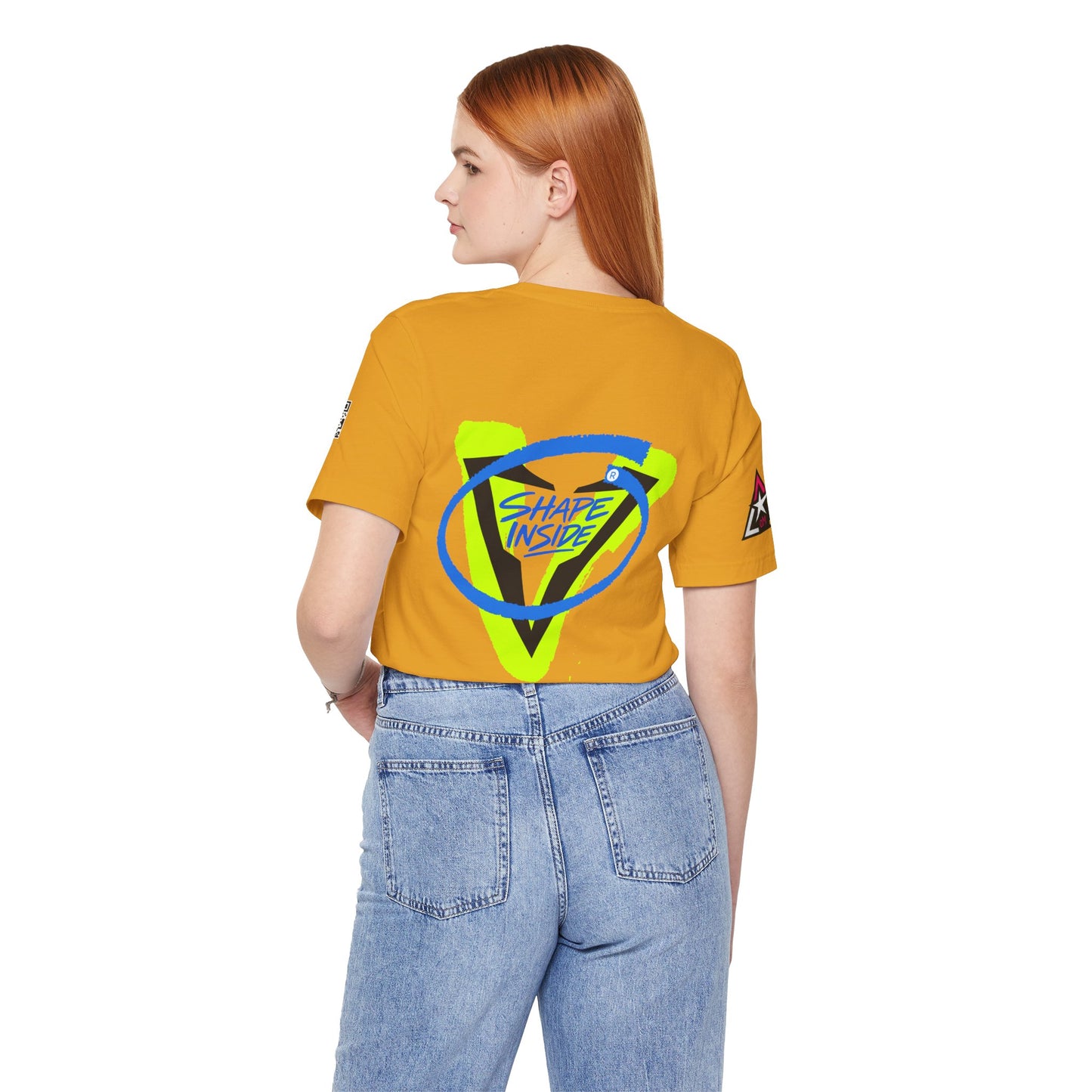 V-Shape Inside Graphic T-Shirt | Fitness Streetwear Tee | Gym & Bodybuilding Shirt