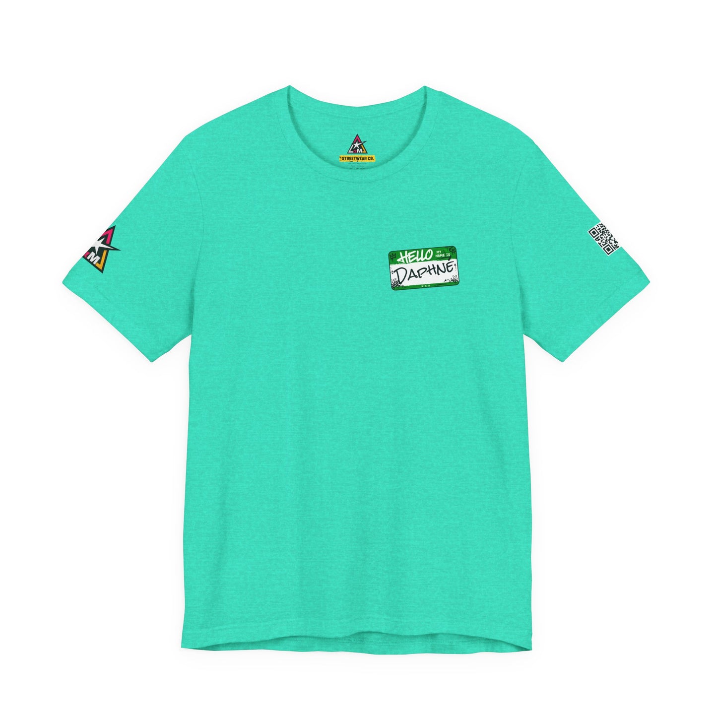 Custom Name Tag – Personalized Streetwear Graphic Tee