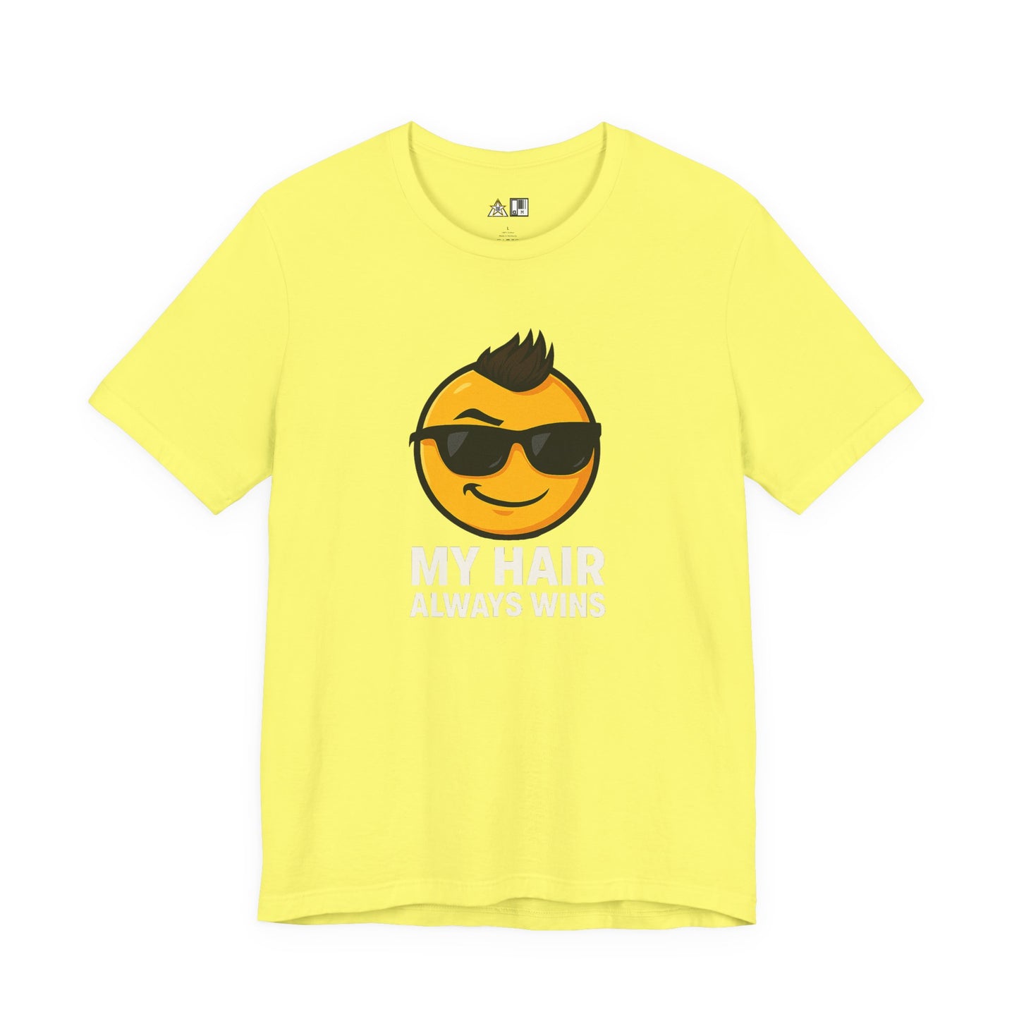 Hair Always Wins Attitude Tee – Unisex Streetwear Graphic Tee