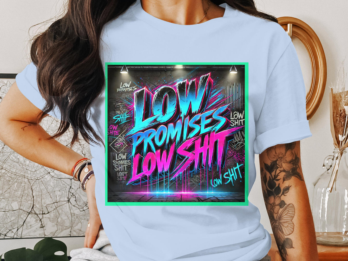 Low Promises Low Shit Graphic Tee product type