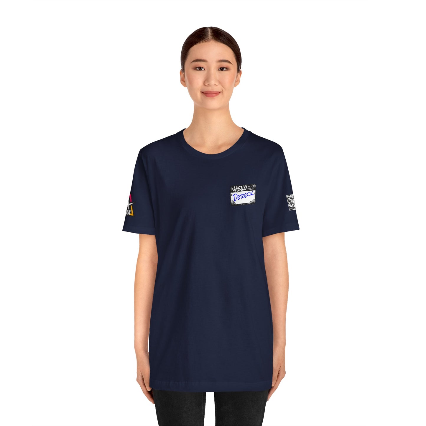 Custom Name Tag – Personalized Streetwear Graphic Tee