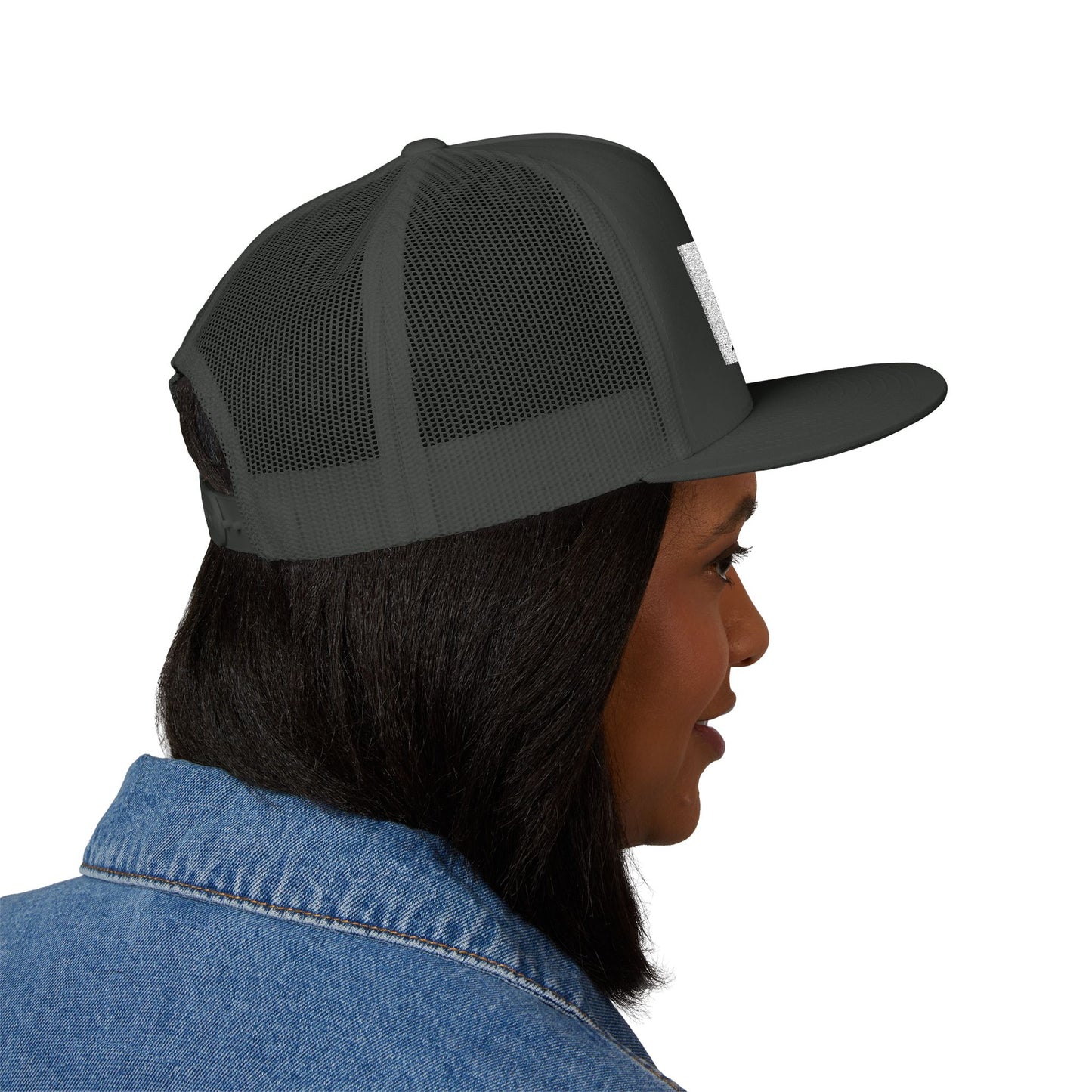 5 PANEL TRUCKER CAP – STAY SHARP. MOVE LOUD.