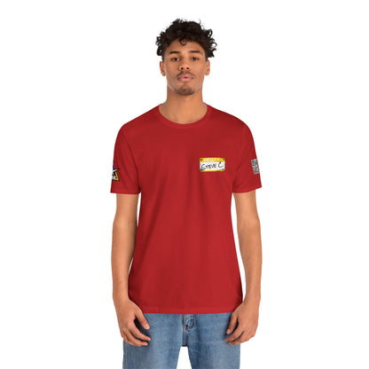 Custom Name Tag – Personalized Streetwear Graphic Tee