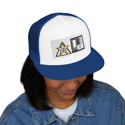5 PANEL TRUCKER CAP – STAY SHARP. MOVE LOUD.