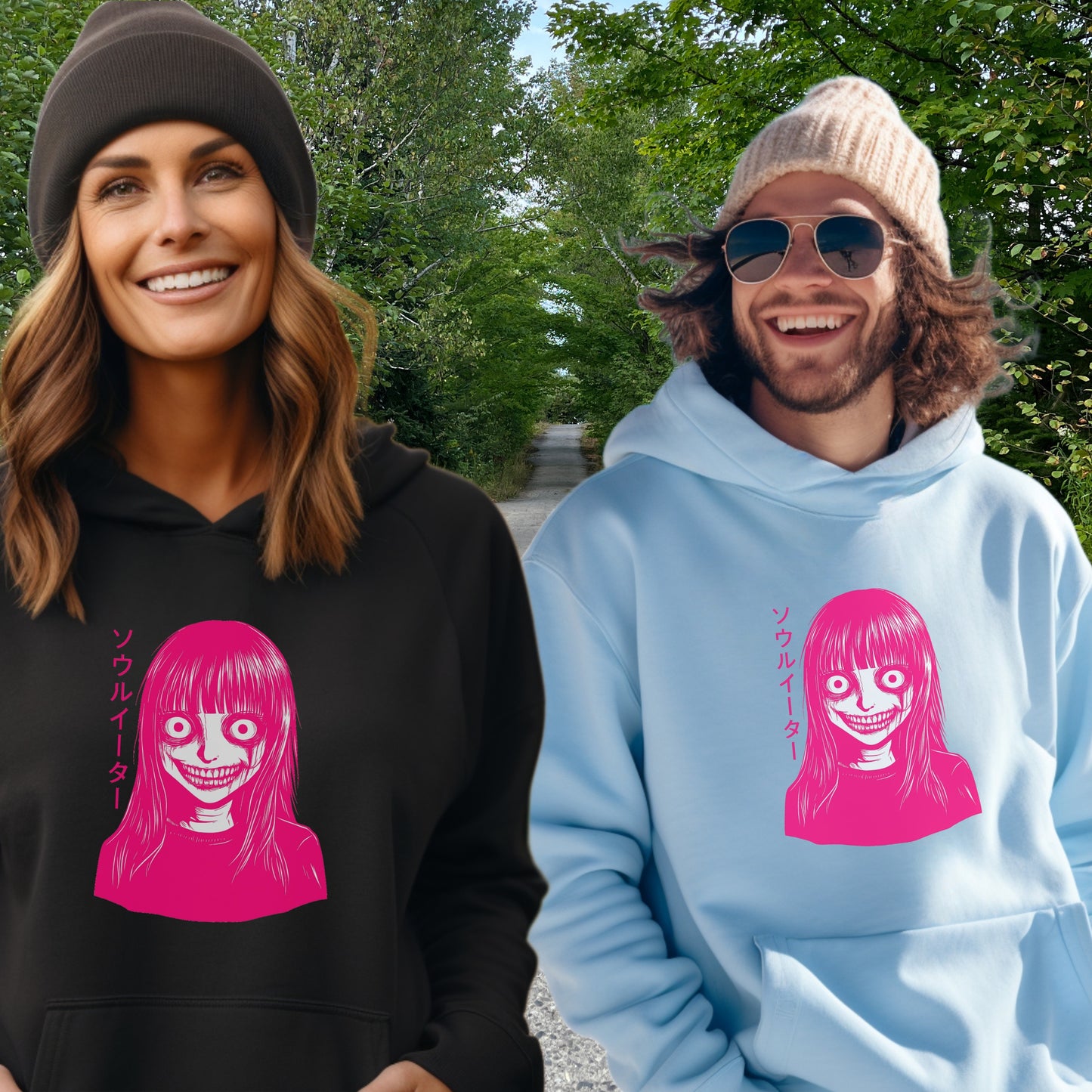 Unique Artistic Hoodies with Creative Graphic Design
