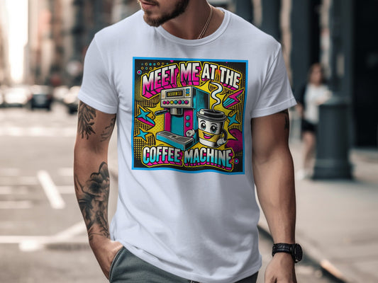 Meet Me At The Coffee Machine T-Shirt product type