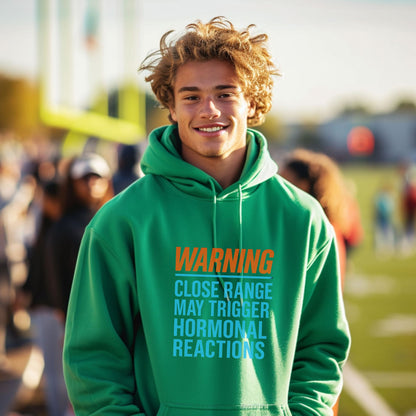 Funny Close Range Trigger Hoodie for Hormonal Reactions
