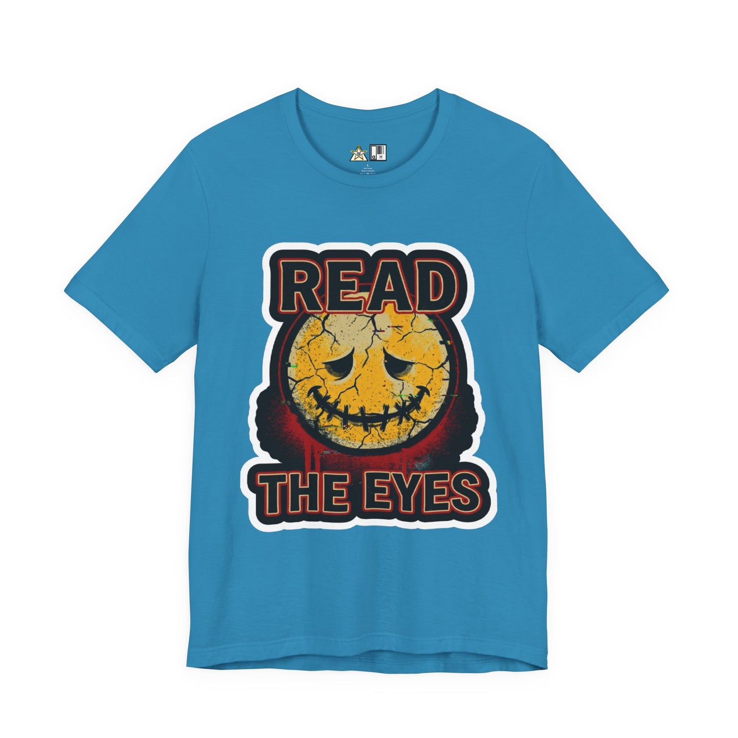 Read The Eyes unisex streetwear graphic tee