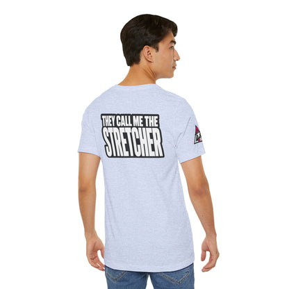 They Call Me the Stretcher Graphic T-Shirt | Funny Double Meaning Tee | Bold Streetwear Shirt