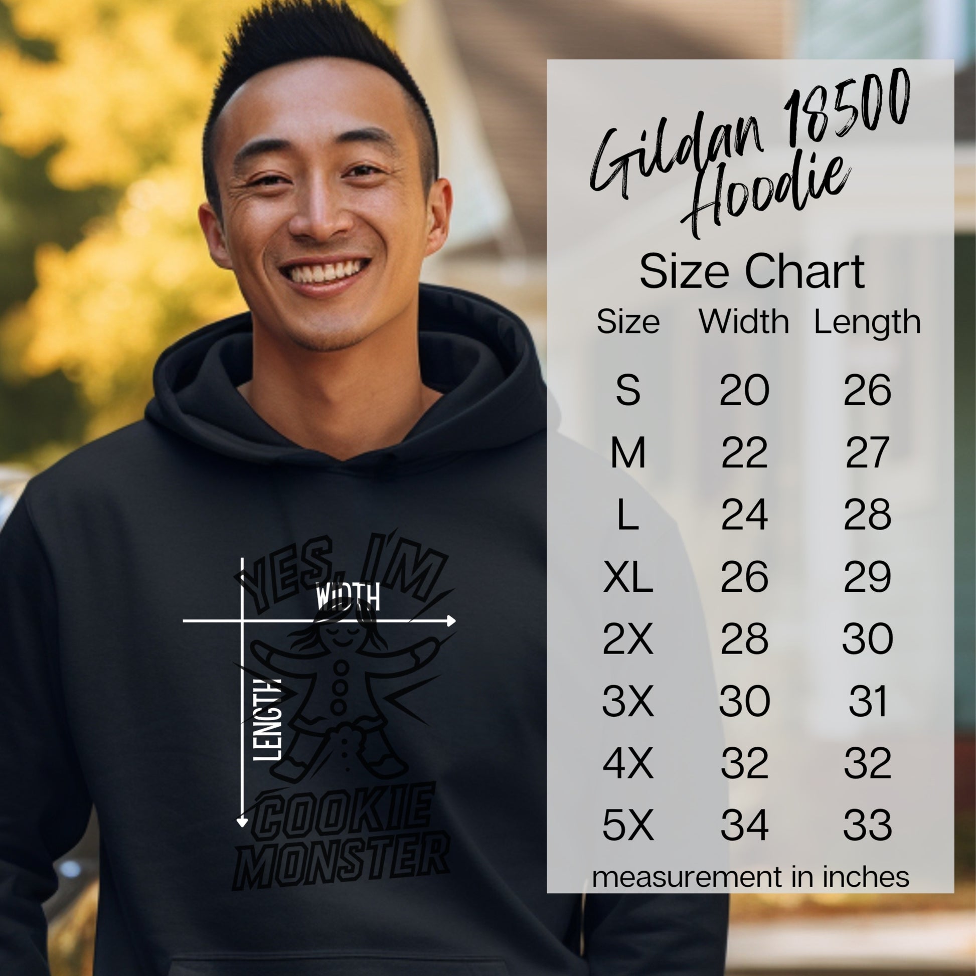 Yes I'm the Cookie Monster design hoodie product