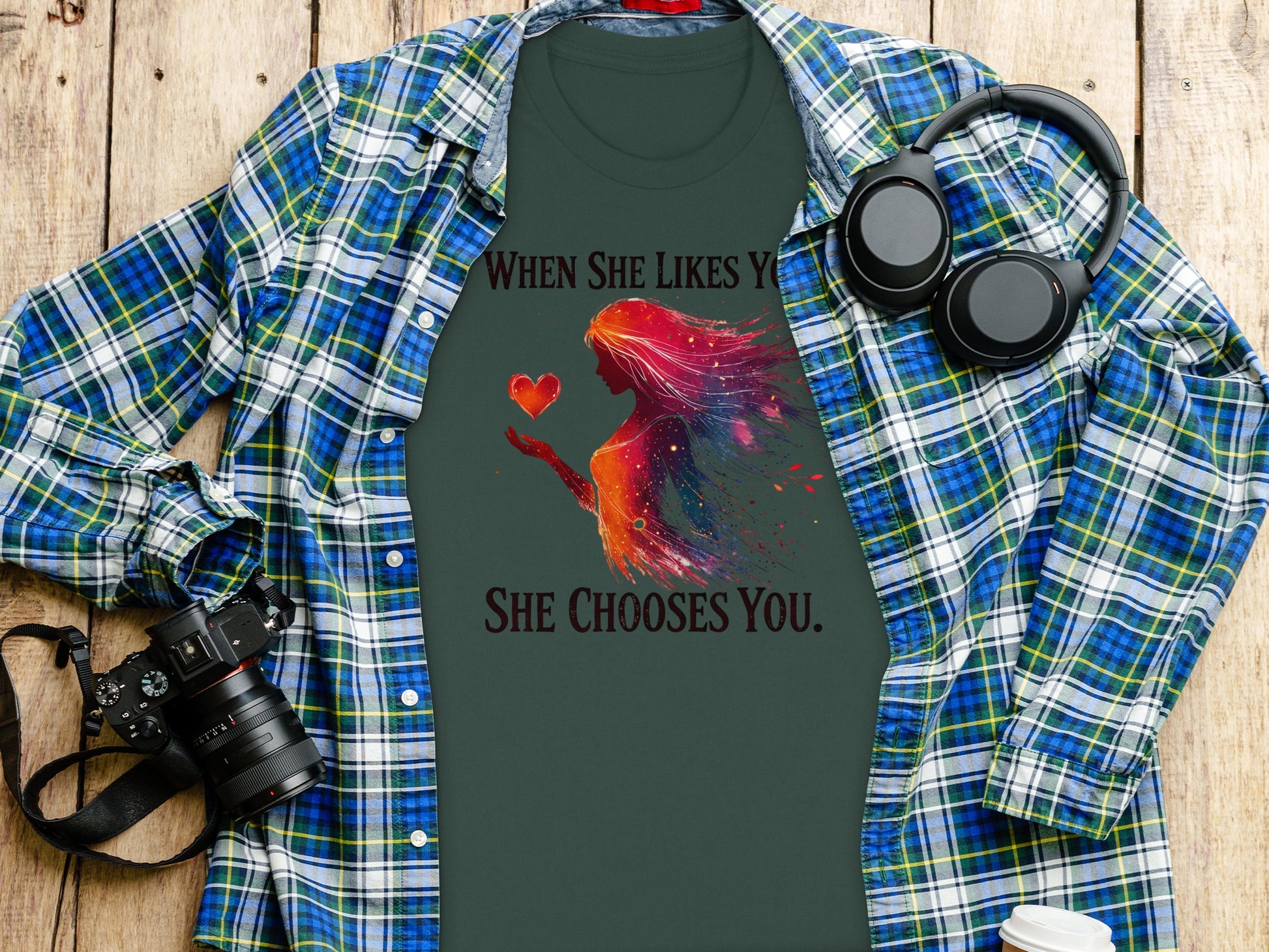 When She Likes You She Chooses You T-Shirt product