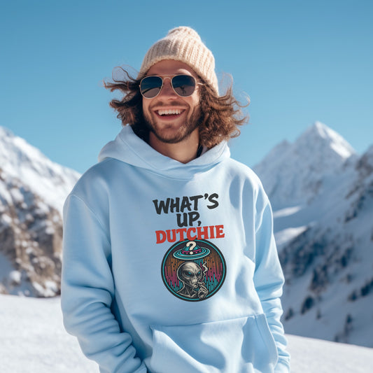 What's Up Dutchie Alien Graphic Hoodie product