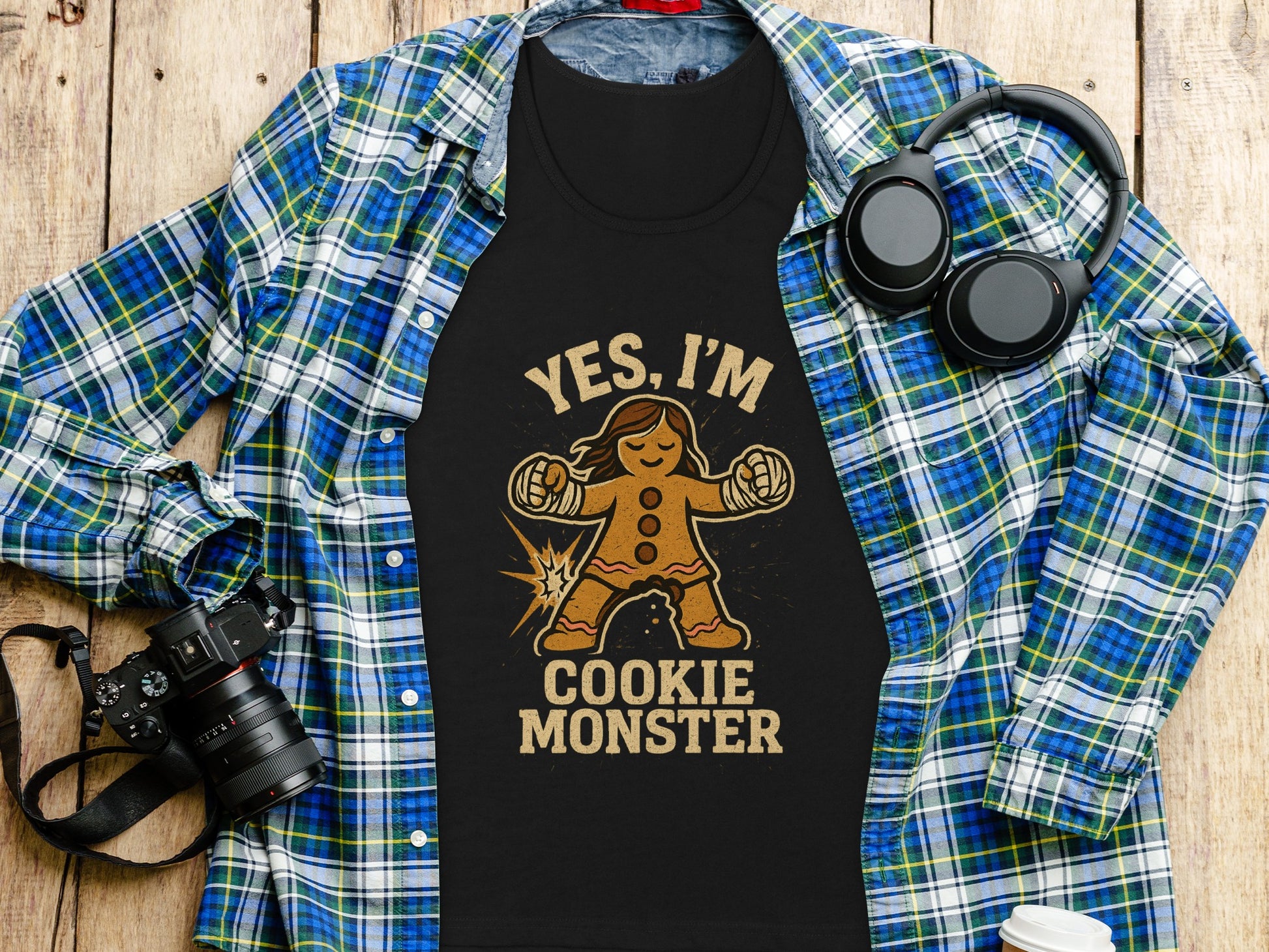 Yes I'm Cookie Monster Graphic Tee product