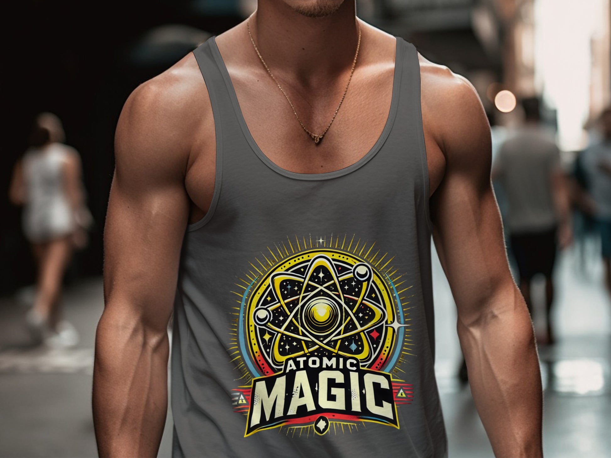 Atomic Magic Graphic Design Tank Top product type