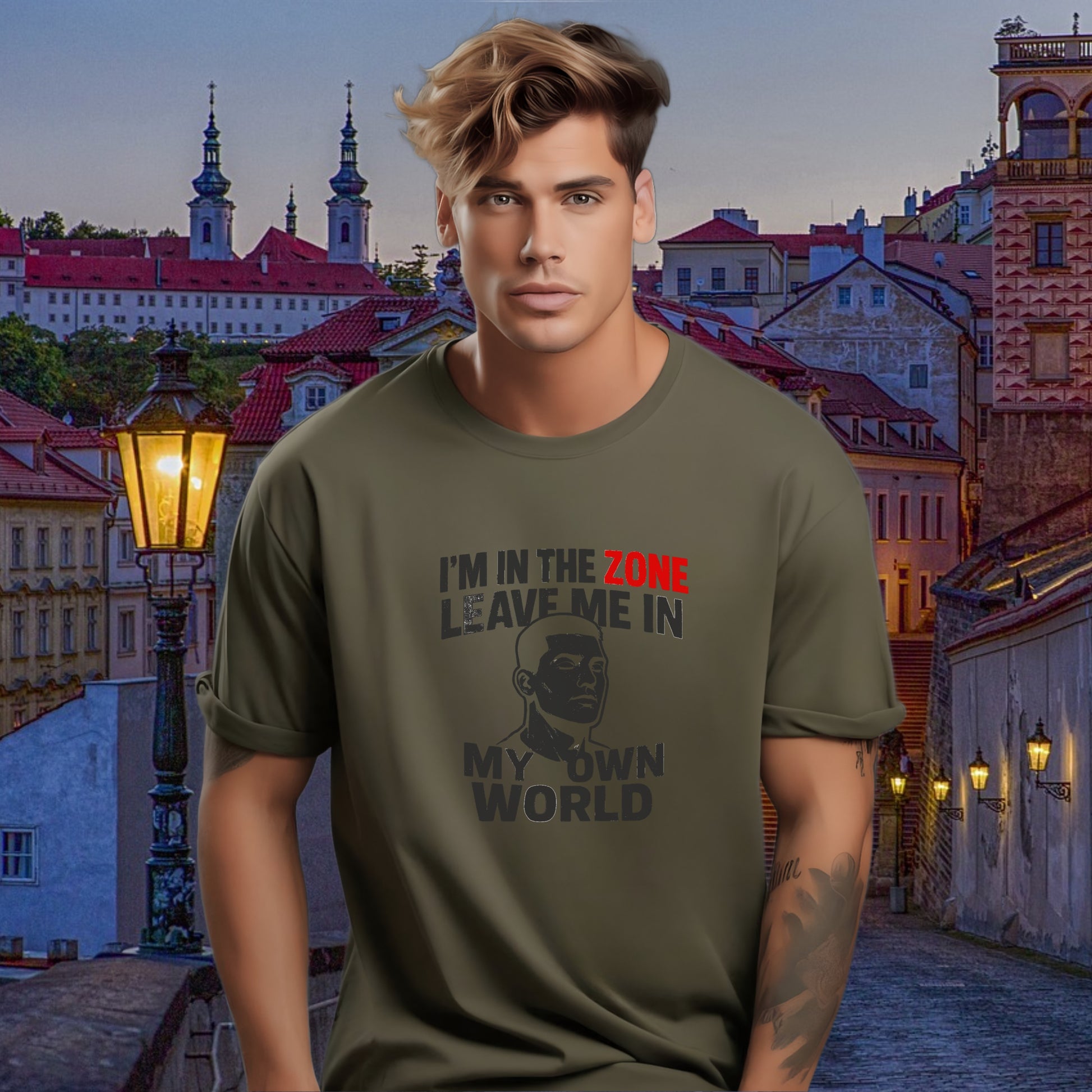 I'm in the Zone Leave Me in My Own World T-Shirt product type