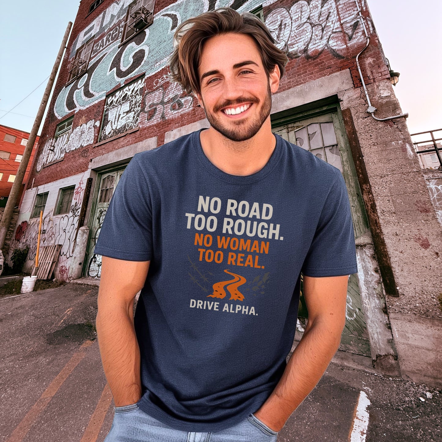 No Road Too Rough No Woman Too Real T-shirt