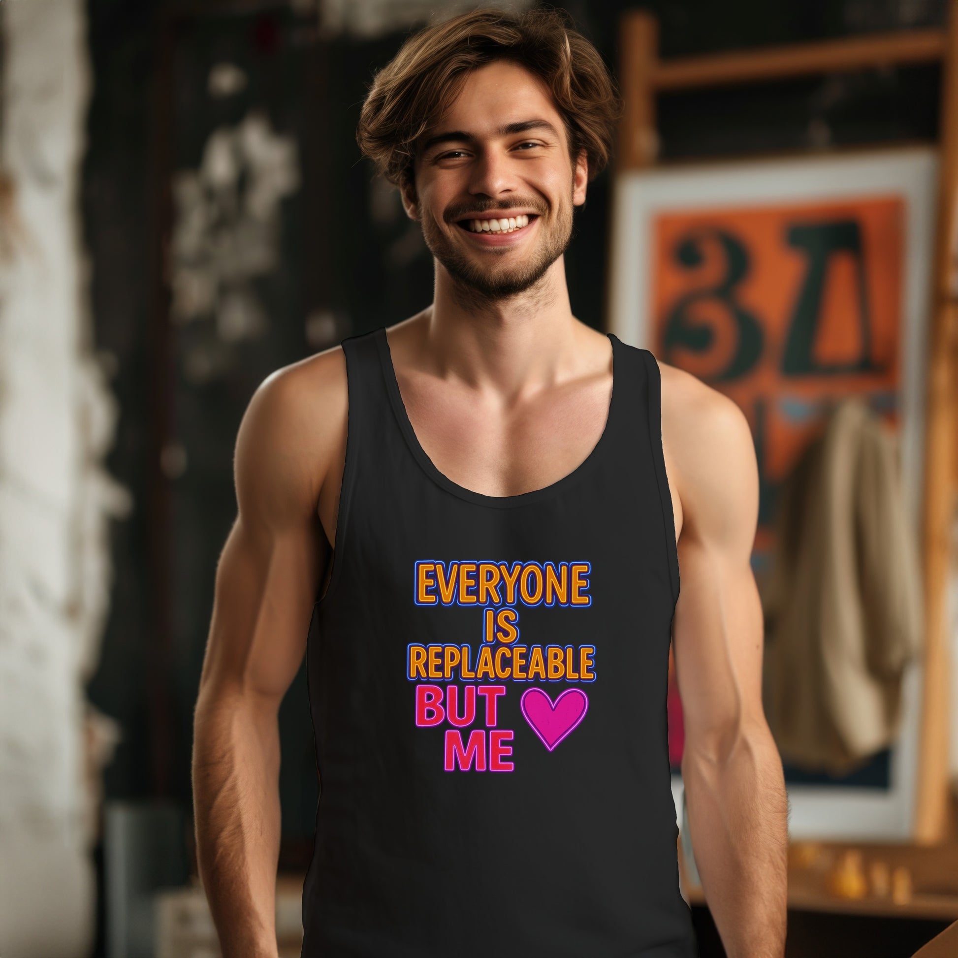 Everyone Is Replaceable But Me Men's Tank Top Product
