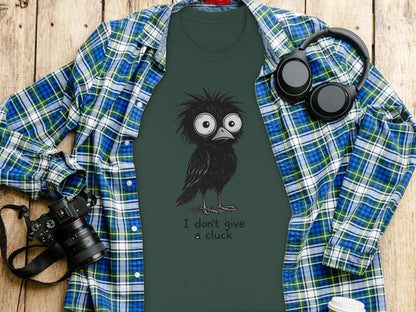 I Don't Give a Cluck Funny Saying T-shirt